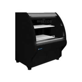 Vitrina Nieto VCM-100 Cristal Curvo Negra By Metalfrio