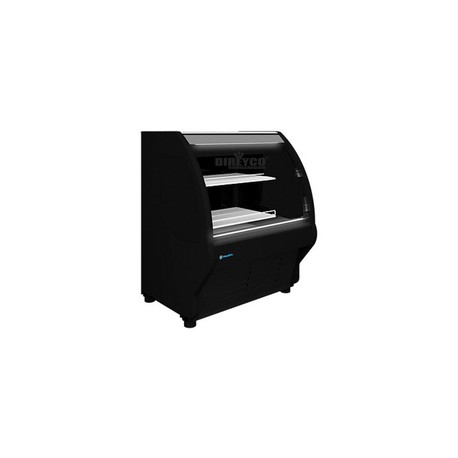 Vitrina Nieto VCM-100 Cristal Curvo Negra By Metalfrio