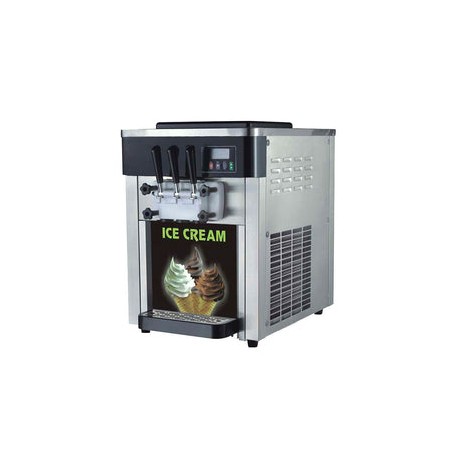 Maquina De Helado Suave Migsa BQL-818BT De Mesa Para 2 Sabores y Combinado